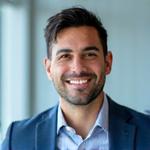 Marcus Rodriguez, CTO of AuraWell and experienced health tech engineer, looking thoughtful.