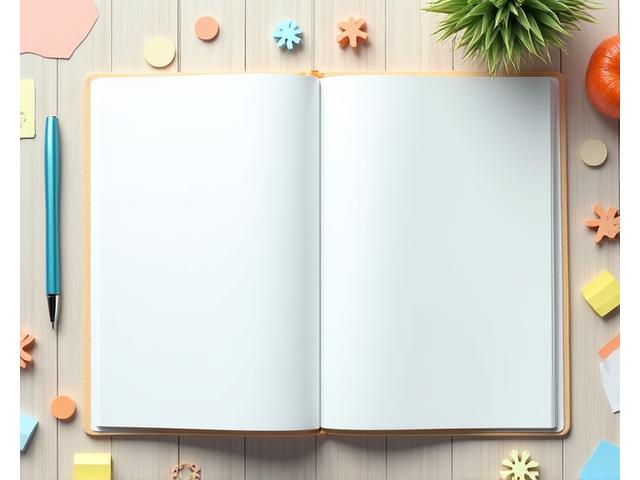 Person writing in a planner with multiple colorful sticky notes, symbolizing habit tracking.