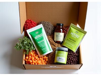 NutriBox Pro with fresh superfoods and healthy snacks